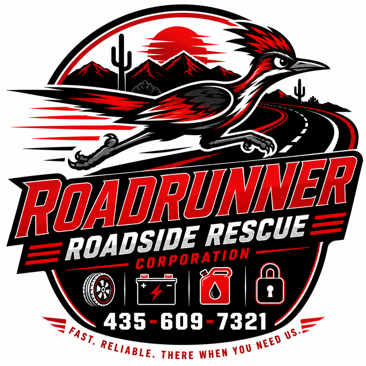 Roadrunner Roadside Rescue Corporation logo